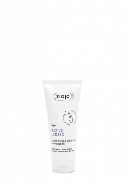 med active linseed intensely nourishing face cream ziaja - Ziaja